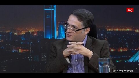 متلک سنگین محمد قوچانی به وحید جلیلی روی آنتن زنده شبکه خبر +ویدیو